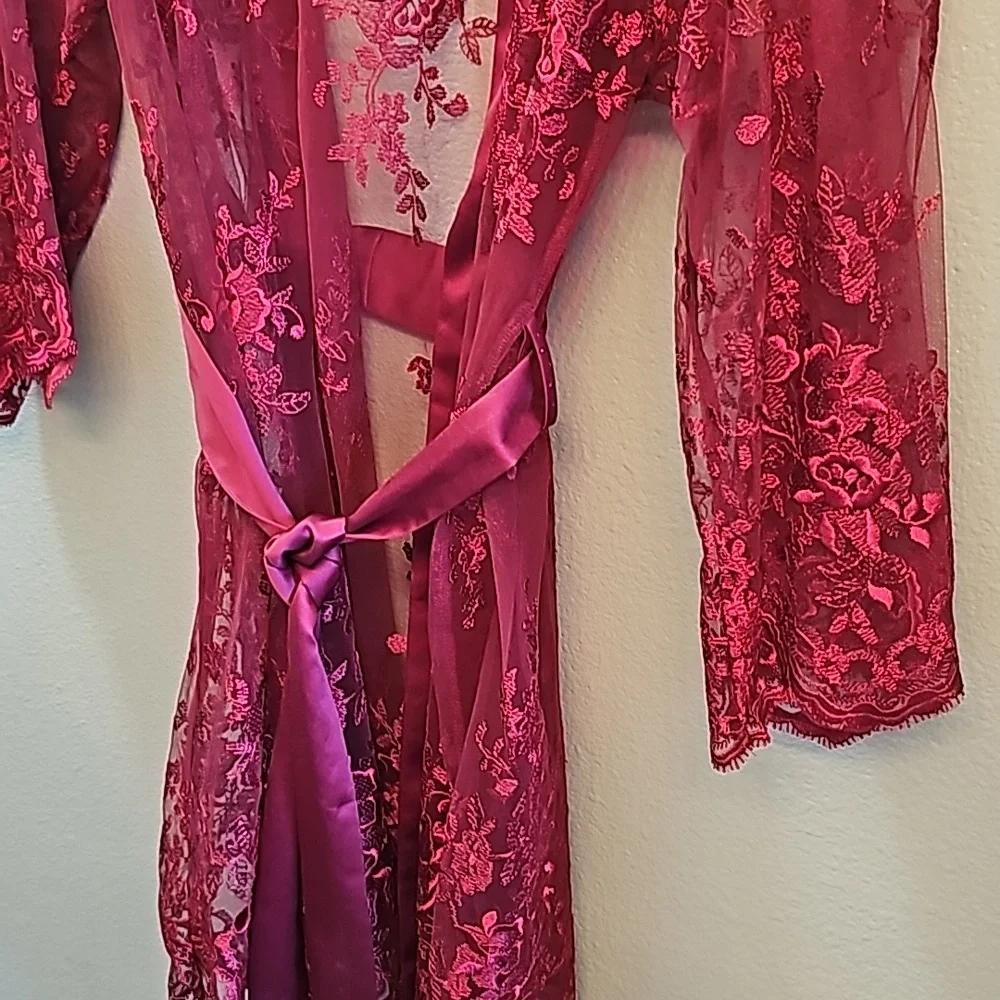 Rya Collection Lace Robe - Picture 4 of 5